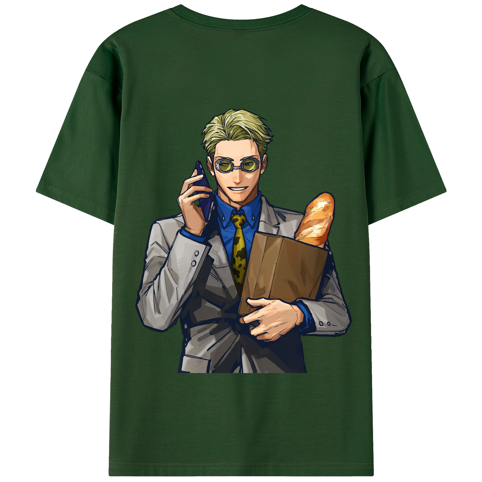 （画像用） 呪術廻戦 Jujutsu Kaisen 綿100％半袖Tシャツ（背面プリント）
